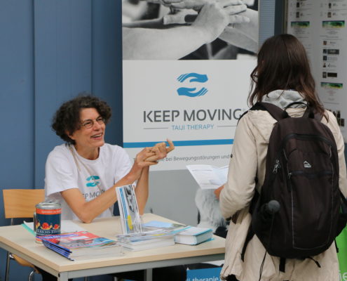 Keep Moving | Taiji-Therapie - Parkinson Symposium in Berlin · Infostand Keep Moving