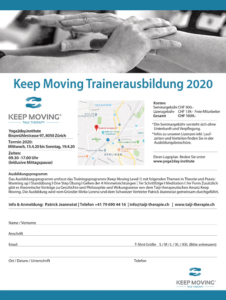 Keep Moving Switzerland | Taiji-Therapie bei Bewegungsstörungen und Parkinson · Trainerausbildung